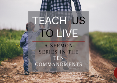 Teach Us to Live – Ten Words